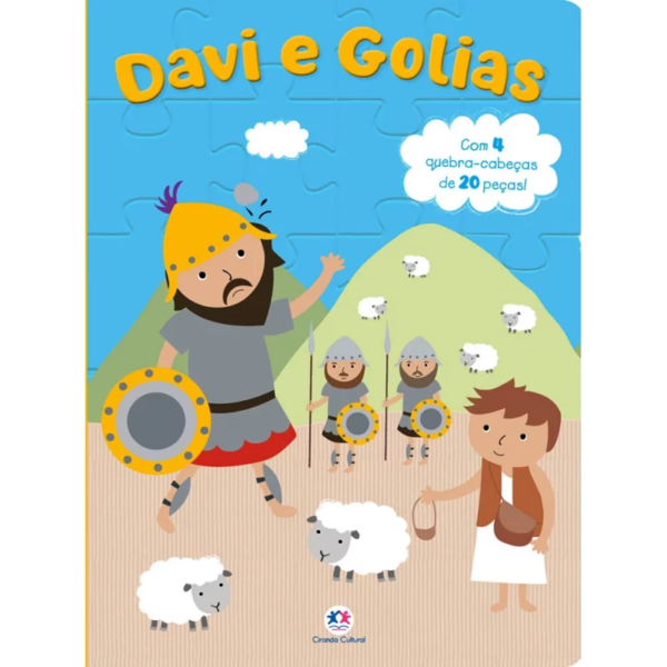 Livro Quebra-cabeça Davi e Golias - Image 2