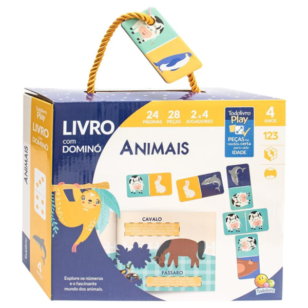 Todolivro Play Dominó 4anos - Animais