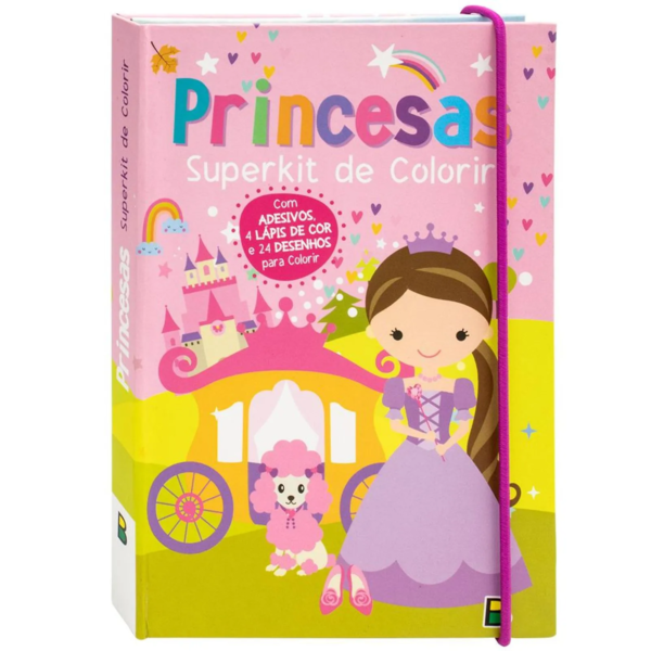 Superkit de Colorir: Princesas