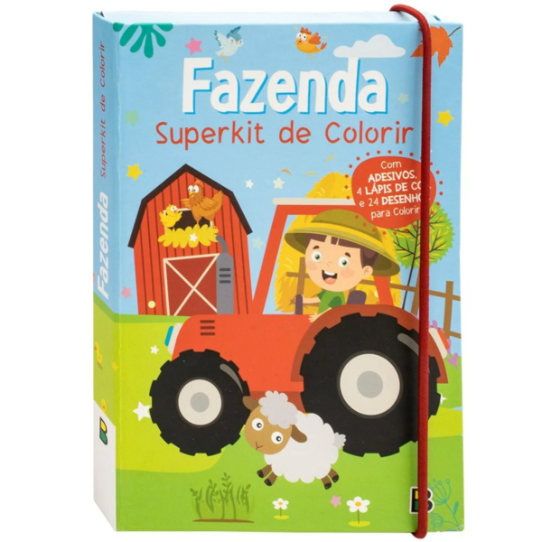 Superkit de Colorir: Fazenda