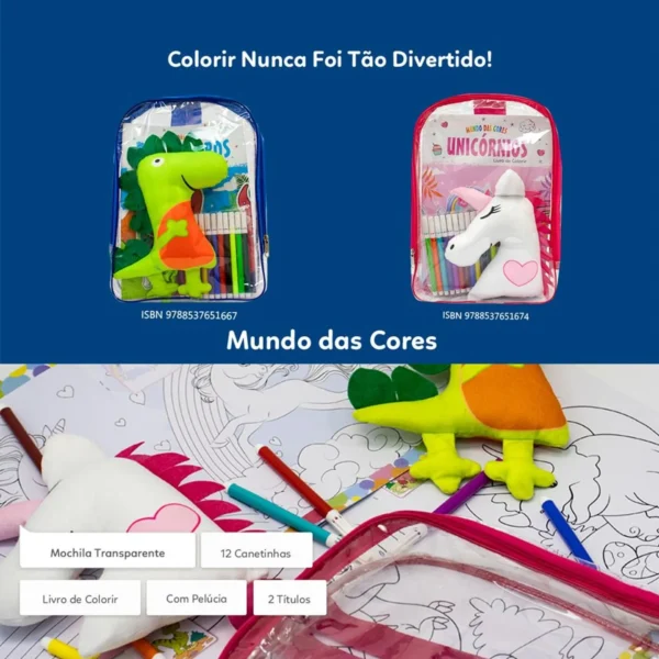 Mundo das Cores - Livro de Colorir: Unicórnio - Image 6