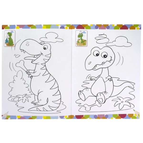 Mundo das Cores - Livro de Colorir: Dinossauro - Image 7