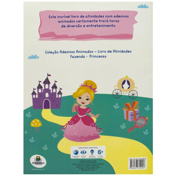 Adesivos Animados - Livro de Atividades: Princesas - Image 2