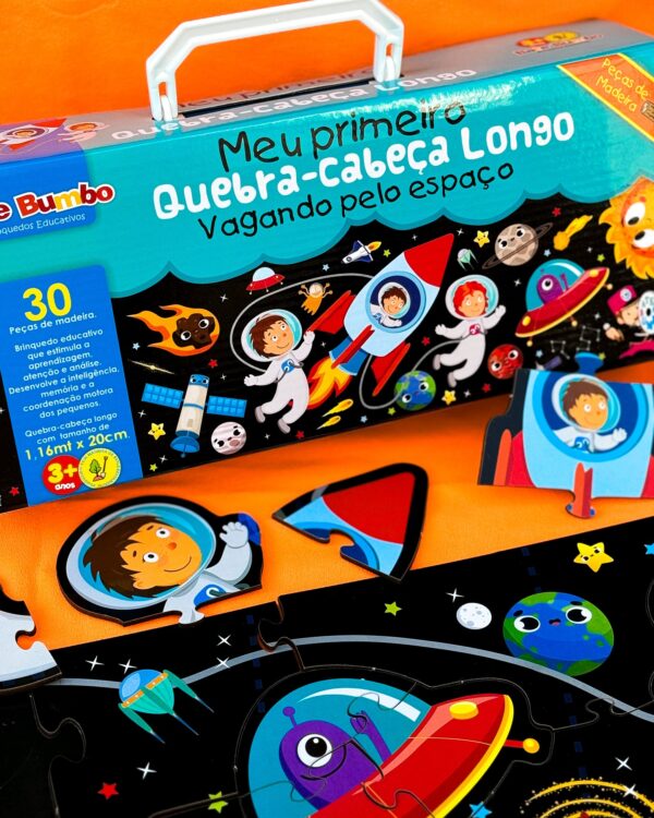 Meu primeiro Quebra-Cabeça longo - Vagando pelo Espaço