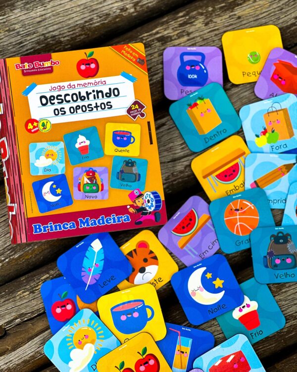 Jogo da Memória - Descobrindo Opostos