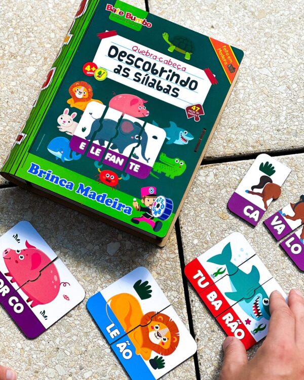 Quebra-Cabeça Descobrindo as Sílabas - Image 3