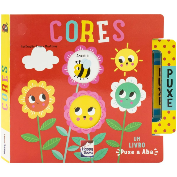 Um Livro Puxe A Aba - Cores
