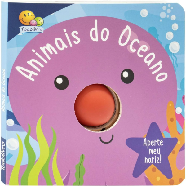 Aperte meu Nariz! Um Livro-squeaky: Animais do Oceano