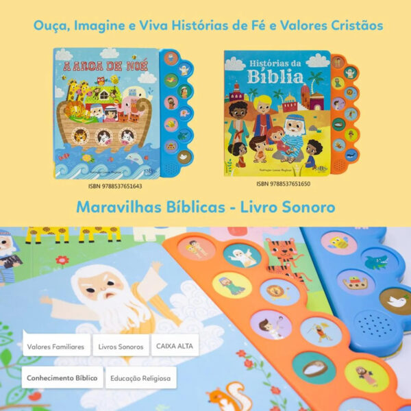 Maravilhas Bíblicas - Livro Sonoro: Histórias da Bíblia - Image 4