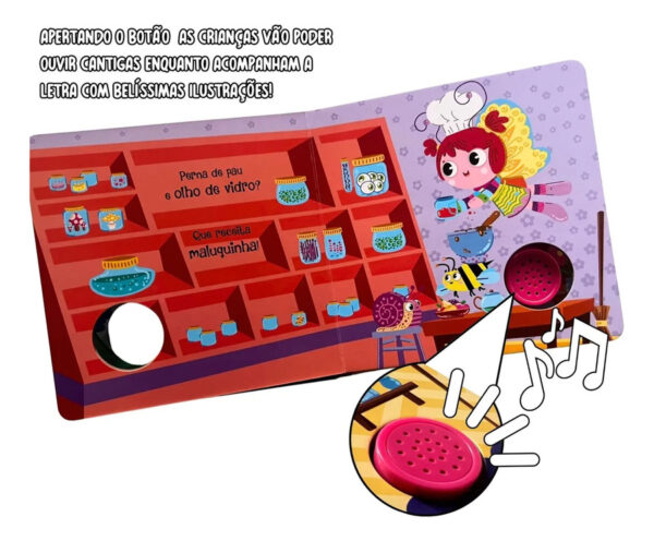 Livro Sonoro - O Chocolate Da Borboletinha - Image 3