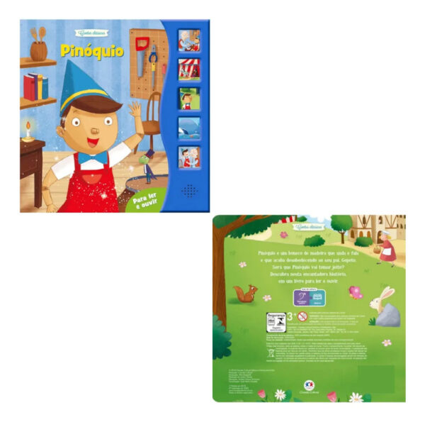 Livro Sonoro - Pinóquio - Image 3